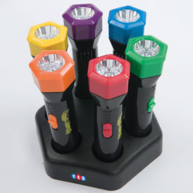 Oplaadbare zaklampen met kleurenfilters
