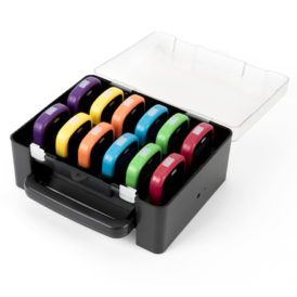 Stopwatches, set van 12 met oplaadstation